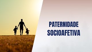 Paternidade socioafetiva [upl. by Etta]