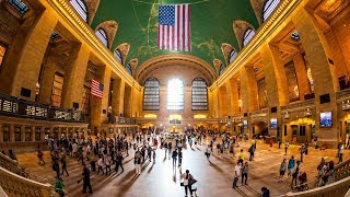 Walking Tour of Grand Central Terminal — New York City 【4K】🇺🇸 [upl. by Thgiwd224]