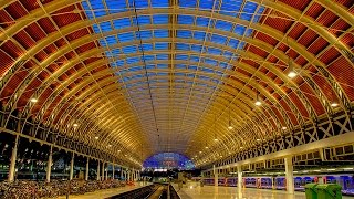 A Walk Around Londons Paddington Railway Station [upl. by Nairde919]