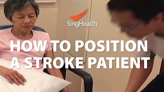 How To Position A Stroke Patient [upl. by Harrak]