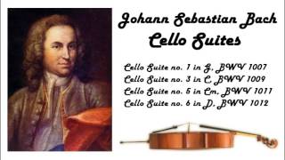 Johann Sebastian Bach  Cello suites in 432 Hz great for reading or studying [upl. by Ennis]