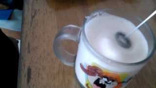 Aerolatte Review Frothing Cold Milk In Under 1 Minute [upl. by Osbert]